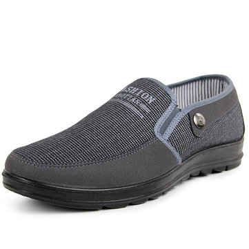 Hommes Slip On Soft Casual Chaussures Suède Flat Outdoor Loafers