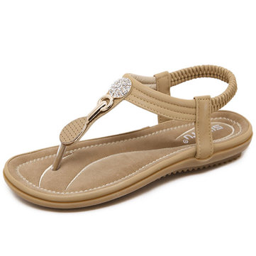 US Taille 5-11 Femmes Casual Soft Sole Beach Outdoor Flat Sandals