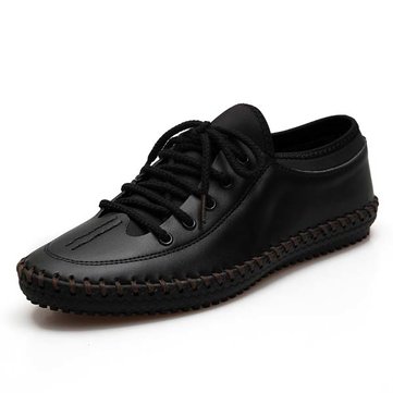 Chaussures hommes orteil en dentelle round up occasionnels extérieur des appartements d'affaires confortables