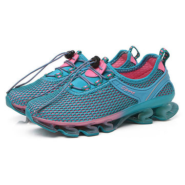 Outdoor& Running& Lace& Up& Shock& Absorption Sneakers For Women