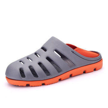 Men& Hollow& Out& Casual& Outdoor& Breathable& Beach& Sandals