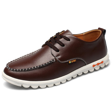 Nous taille 6.5-11.5 hommes lacets bout rond oxfords confortables casual appartements