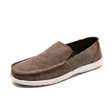 Chaussures Plates Casual SLIP on Chaussures avec Semelle Souple Chaussures de Sport Pour Homme