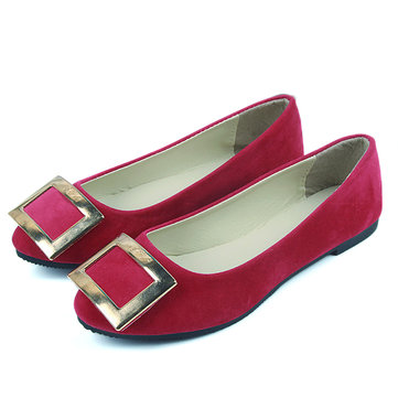 Grandes femmes de taille loafers paresseux couleur bonbon chaussures plates glissent sur des mocassins de conduite