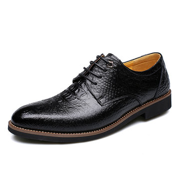 Hommes Chaussures habillees la mode en cuir veritable FD54701569