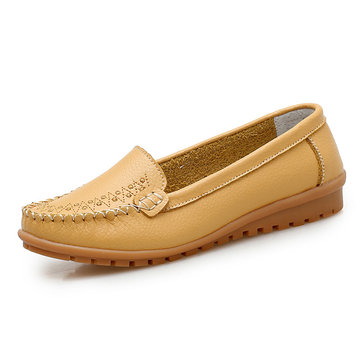 Women Flat Shoes Casual Slip On Outdoor Manteaux