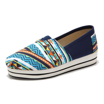 Women Casual Outdoor Canvas Flat Shoes