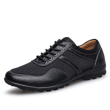 US Taille 6.5-11.5 Homme Chaussures Décontractées Oxfords En Cuir