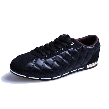 Lacer semelle respirante couleur pure chaussures de sport chaussures de sport doux