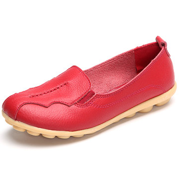 US Taille 5-11 Round Toe Soft Sole Slip On Flat Loafers 