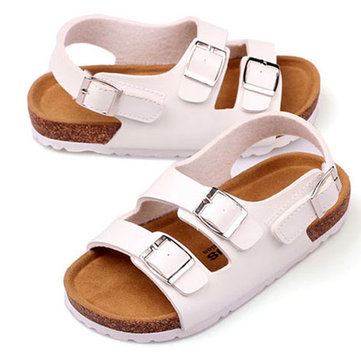 Enfants liège Roman chaussures garcons filles casual sandales enfants plage d'été sandale