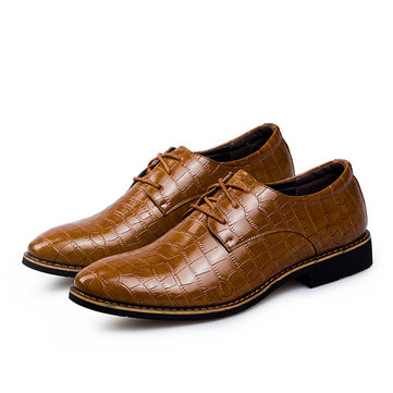 Hommes cuir british affaires occasionnels Classic Chaussures oxford lacées